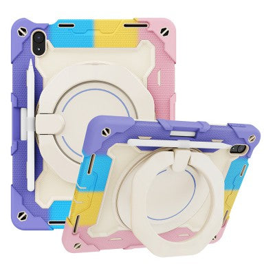 Armor Shockproof Handle Ring Rotation Case Cover for iPad Pro 11 (2018) / (2020) / (2021) / (2022) / Air (2020) / Air (2022)