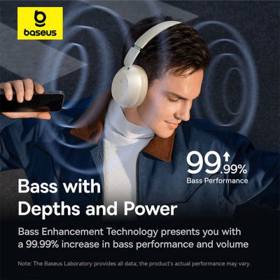 Baseus Bass 35 Max Wireless Headphones