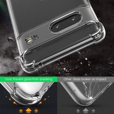 Solar Crystal Hybrid Cover Case for Google Pixel 7a