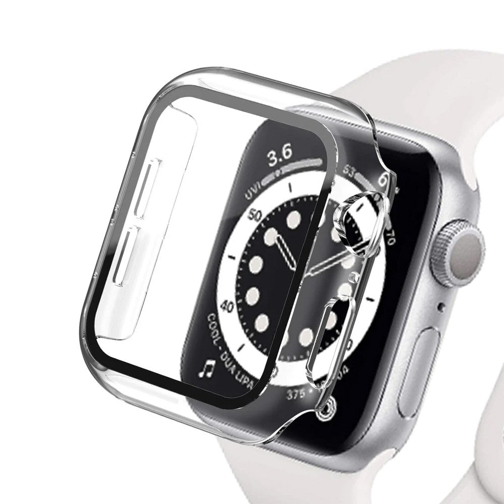 Re-Define Hard PC Case with Tempered Glass Screen Protector for Apple Watch Series 4 / 5 / 6 / SE 44mm