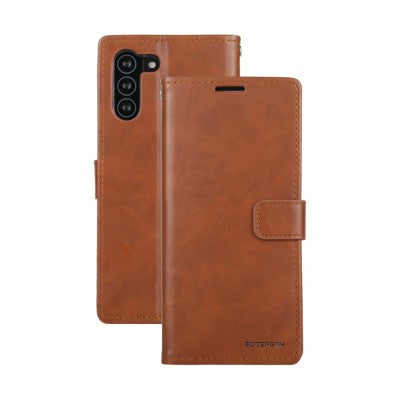 Mercury Blue Moon Diary Cover Case for Samsung Galaxy S21 FE