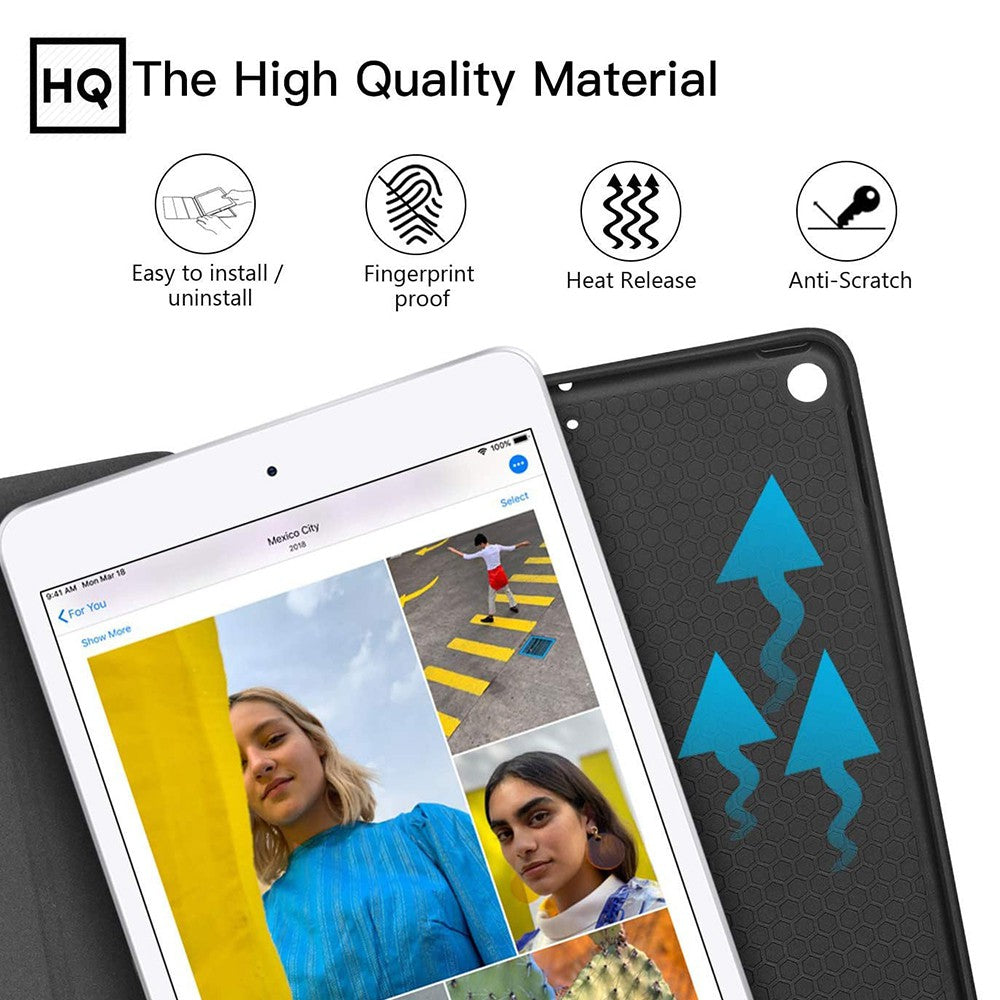 Soft TPU Back Shell Slim Cover Case with Auto Sleep / Wake for iPad Pro 11 (2018) / (2020) / (2021) / (2022)