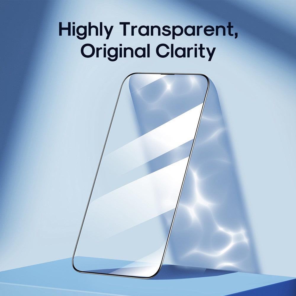 Kinglas Full Screen Black Edge Tempered Glass Screen Protector for iPhone 13 / 13 Pro / 14