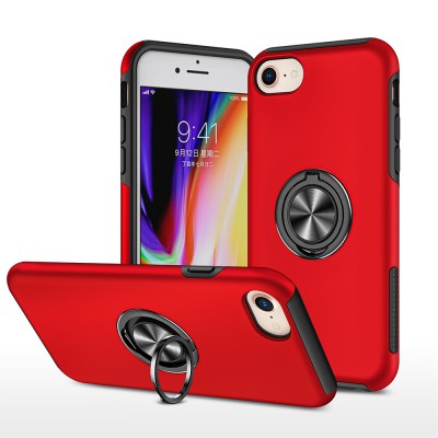 Magnetic Ring Holder Shockproof Cover Case for iPhone 6 / 6S / 7 / 8 / SE (2020) / SE (2022)