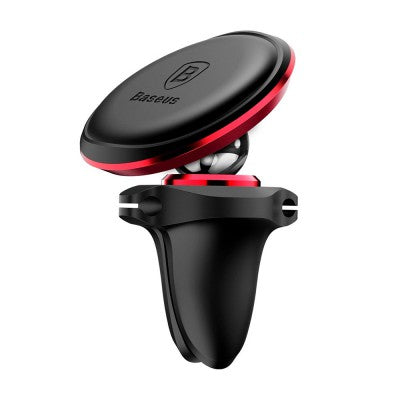 Baseus Car Mount Magnetic Air Vent Phone Holder with Cable Clip