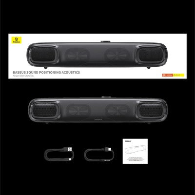 Baseus AeQur DS10 Mini Soundbar-Cluster Black
