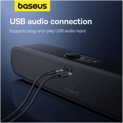 Baseus AeQur DS10 Mini Soundbar-Cluster Black