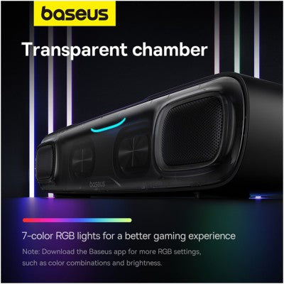 Baseus AeQur DS10 Mini Soundbar-Cluster Black