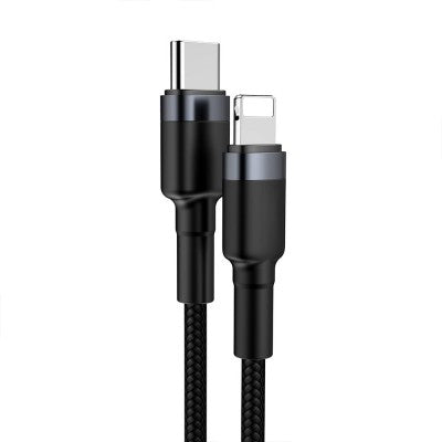 iQuick Braided USB-C to Lightning Fast Charging Cable 2M