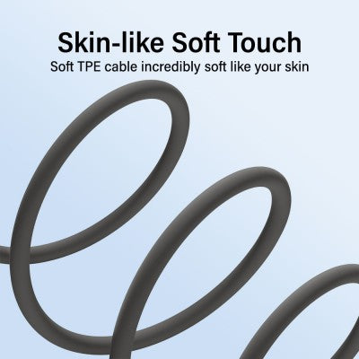 iQuick PowerWire 1 Series TPE Charging Date Cable Type-C to iP 0.5m