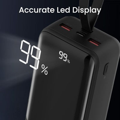 iQuick POWER SQUARE 0 Digital Display Power Bank 30000mAh 22.5W