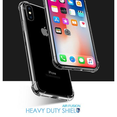TPU Solar Crystal Hybrid Bumper Cover Case for Apple iPhone X / XS