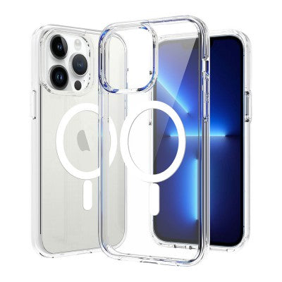 Ultimake Shockproof Transparent Magsafe Cover Case for iPhone 14 Plus