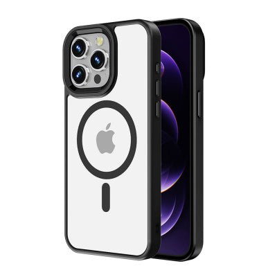 Redefine Metal Camera Lens Magnetic Transparent Magsafe Case for iPhone 11 Pro Max