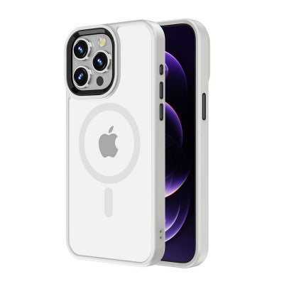 Redefine Metal Camera Lens Magnetic Transparent Magsafe Case for iPhone 14 Pro Max