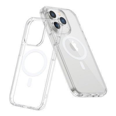 High Quality Acrylic + TPU Hybrid Transparent Magsafe Case for iPhone 12 mini