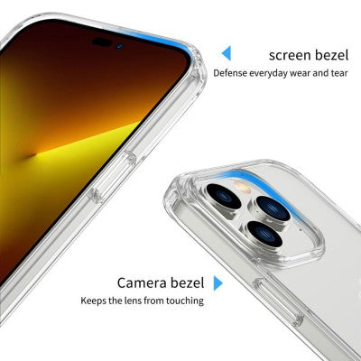 High Quality Acrylic + TPU Hybrid Transparent Magsafe Case for iPhone 12 mini