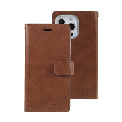 Mercury Mansoor Diary Cover Case for iPhone 13 Pro Max