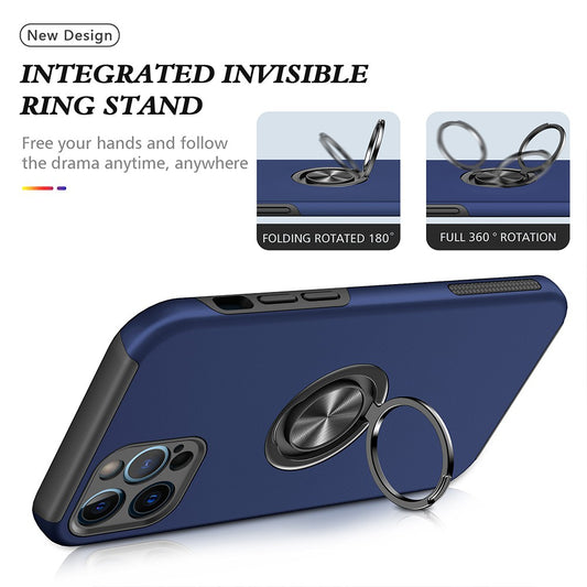 Magnetic Ring Holder Shockproof Cover Case for Samsung Galaxy S20 FE