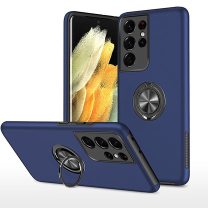 Magnetic Ring Holder Shockproof Cover Case for Samsung Galaxy S21 Ultra