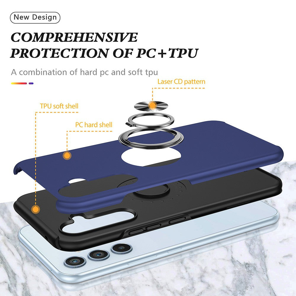 Magnetic Ring Holder Shockproof Cover Case for Samsung Galaxy S23 FE