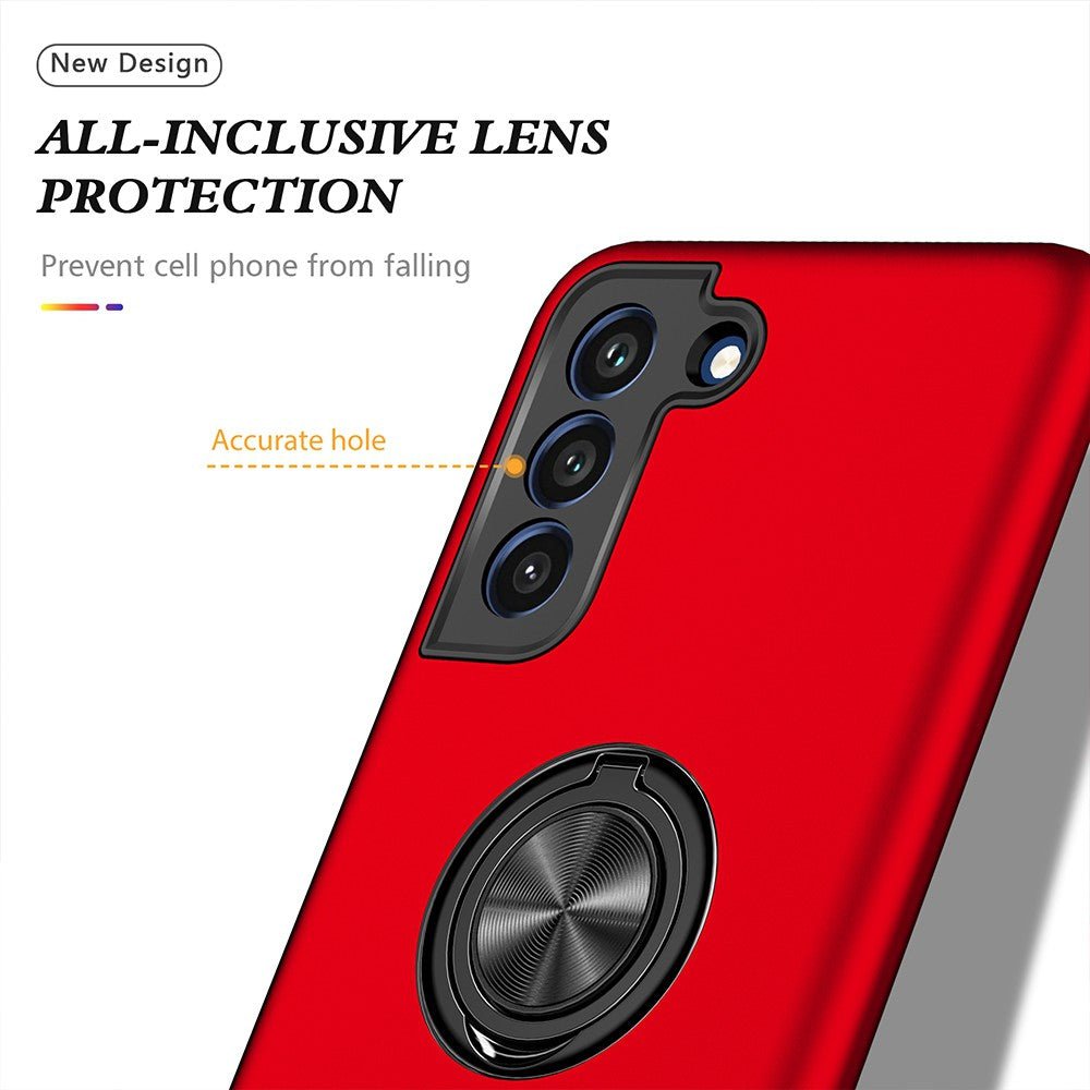 Magnetic Ring Holder Shockproof Cover Case for Samsung Galaxy S23 Plus