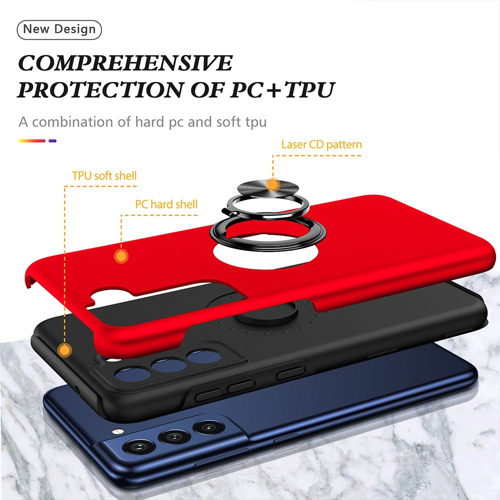 Magnetic Ring Holder Shockproof Cover Case for Samsung Galaxy S23