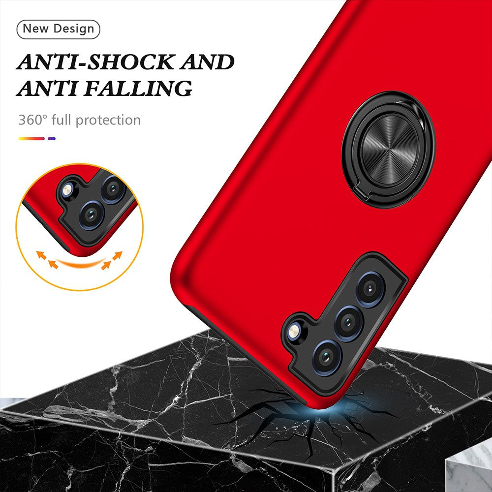 Magnetic Ring Holder Shockproof Cover Case for Samsung Galaxy S23