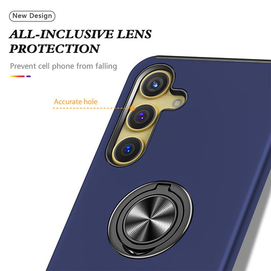 Magnetic Ring Holder Shockproof Cover Case for Samsung Galaxy S24/S25