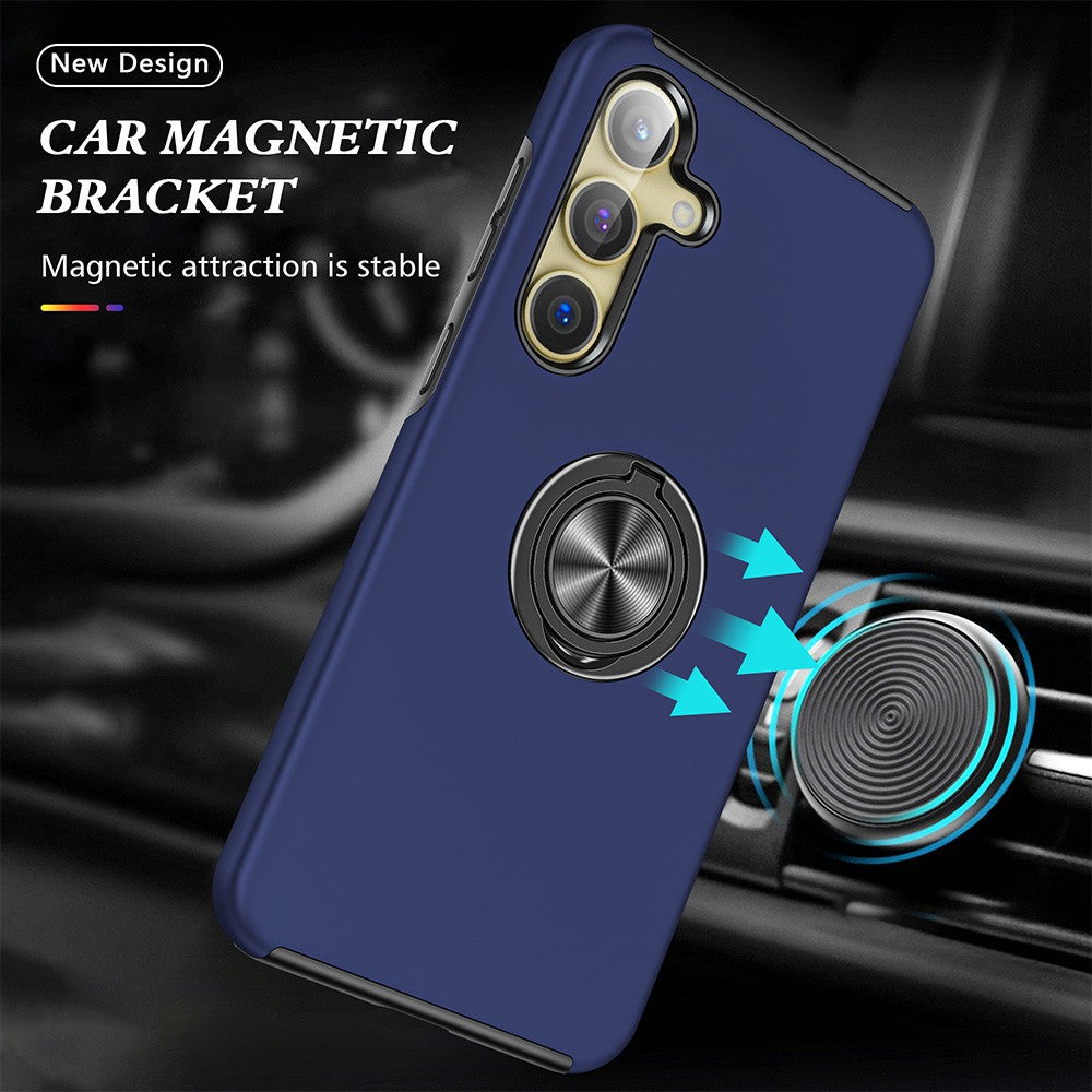 Magnetic Ring Holder Shockproof Cover Case for Samsung Galaxy S24/S25