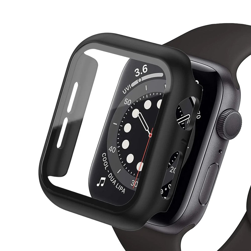 Re-Define Hard PC Case with Tempered Glass Screen Protector for Apple Watch Series 4 / 5 / 6 / SE 44mm