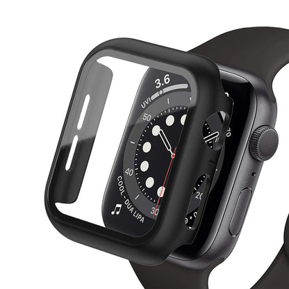 Re-Define Hard PC Case with Tempered Glass Screen Protector for Apple Watch Series 7 / 8 41mm