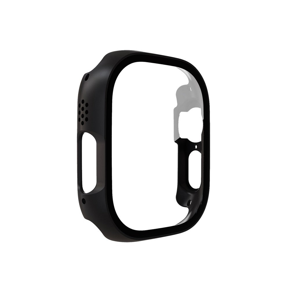 Re-Define Hard PC Case with Tempered Glass Screen Protector for Apple Watch Ultra 49mm