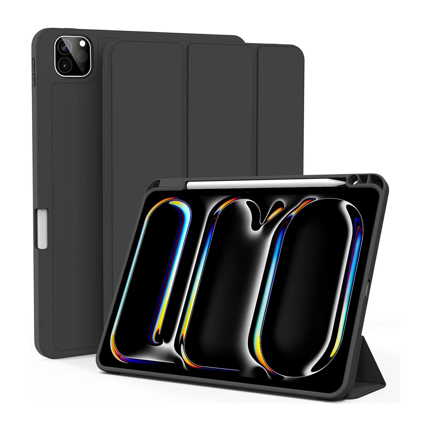 Soft TPU Back Shell Slim Cover Case with Auto Sleep / Wake for iPad Pro 11 (2024)