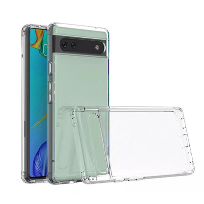 High Quality Acrylic + TPU Hybrid Transparent Case for Google Pixel 7