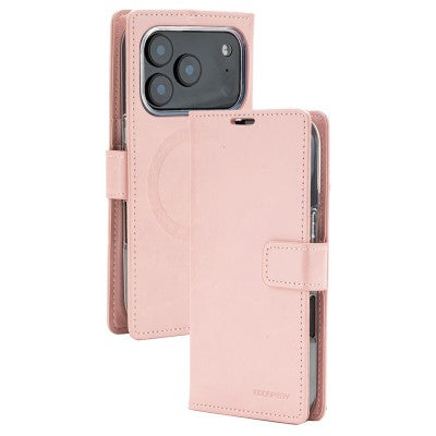 iPhone 17   Mercury Blue Moon Diary Case With Magnetic Ring