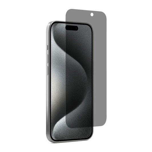Kinglas Privacy Tempered Glass Screen Protector For iPhone  15 / 15 Pro / 16