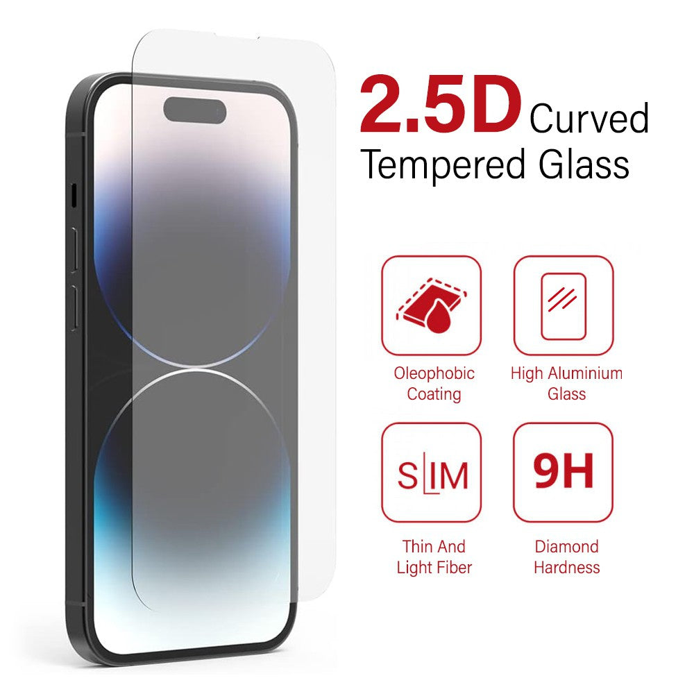 Kinglas 10 Packs Tempered Glass Screen Protector For iPhone 16 Pro Max