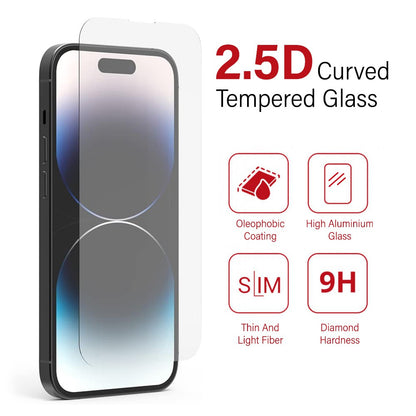 Kinglas 10 Packs Tempered Glass Screen Protector For iPhone 16 Pro Max