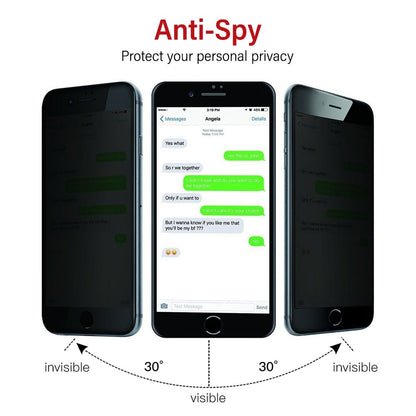 Kinglas Privacy Tempered Glass Screen Protector for iPhone  7 / 8