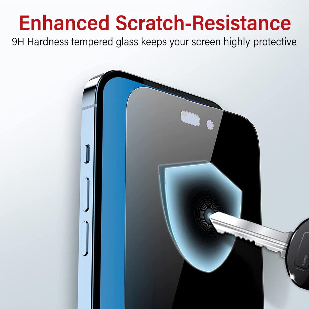 Kinglas 10 Packs Privacy Tempered Glass Screen Protector For iPhone 15 Plus / 15 Pro Max / 16 Plus