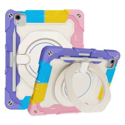 Armor Shockproof Handle Ring Rotation Case Cover for iPad (2022)