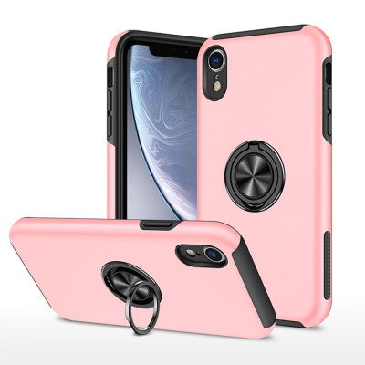 Magnetic Ring Holder Shockproof Cover Case for iPhone XR